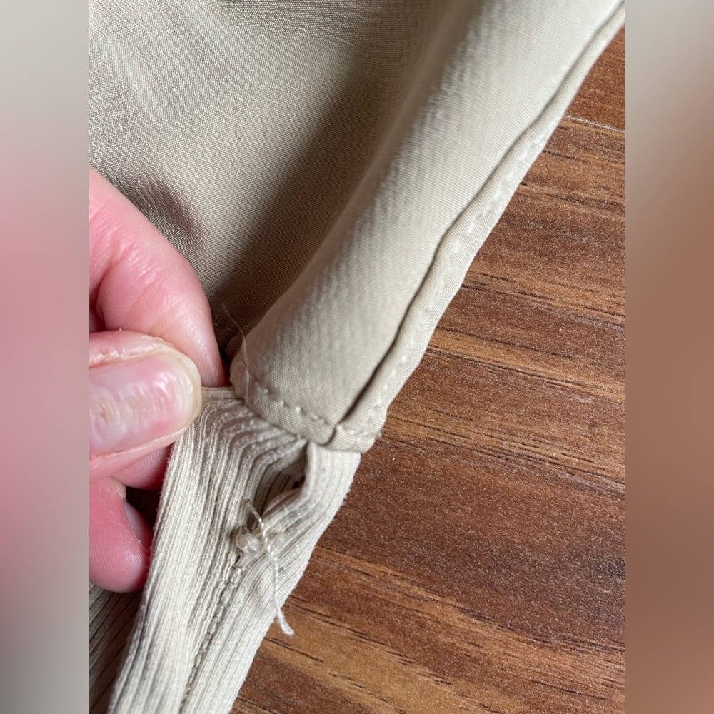 Abercrombie Beige Joggers | Slim Fit Drawstring Casual Athleisure Women’s XS - Picture 2 of 6